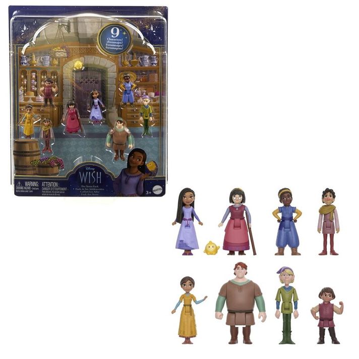 MATTEL - Disney prianie sada mini postavičiek