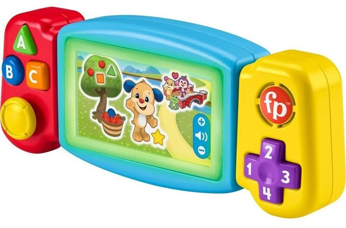 MATTEL - Fisher Price Zábavná herná konzolaCZ/SK/ENG/HU/PL