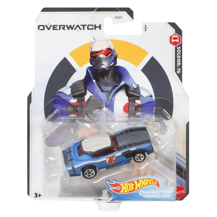 MATTEL - Hot Wheels GJJ23 Angličák hrdinovia bojových hier Soldier 76