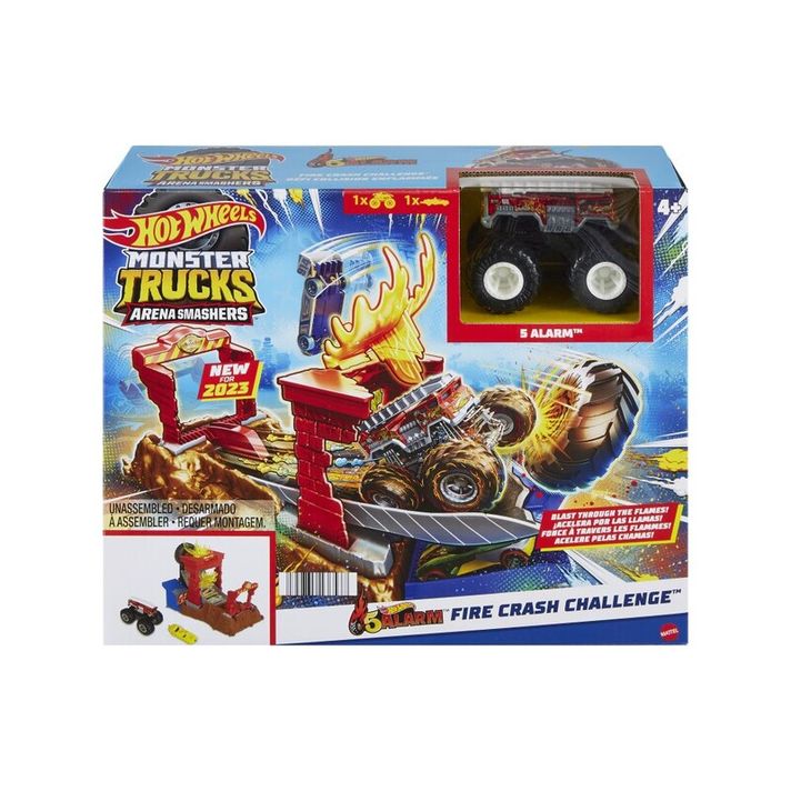 MATTEL - Hot Wheels Monster Trucks Aréna: Závodná Výzva Herný Set, Mix Produktov