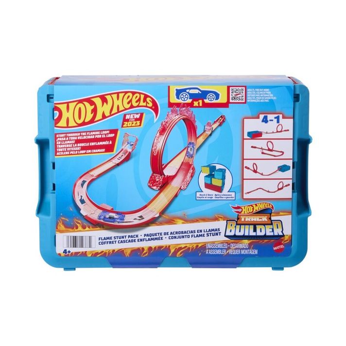 MATTEL - Hot Wheels Track Builder Ohnivá Dráha