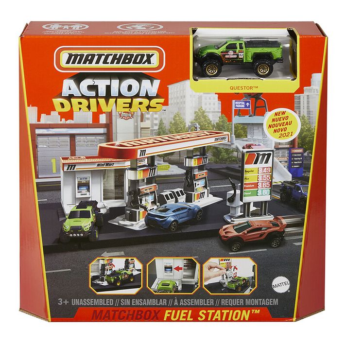 MATTEL - Matchbox Story Najlepší Šofér Herný Set, Mix Produktov