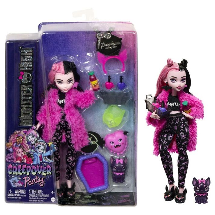 MATTEL - Monster High Creepover Party Bábika - Draculaura