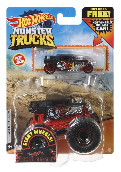 MATTEL - Moster Trucks 1:64 S Angličákem