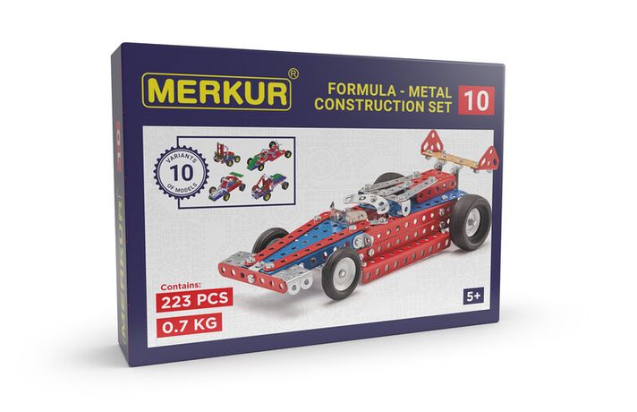 MERKUR - 010 Formula, 223 dielov, 10 modelov