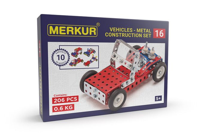 MERKUR - 016 Buggy, 206 dielov, 10 modelov