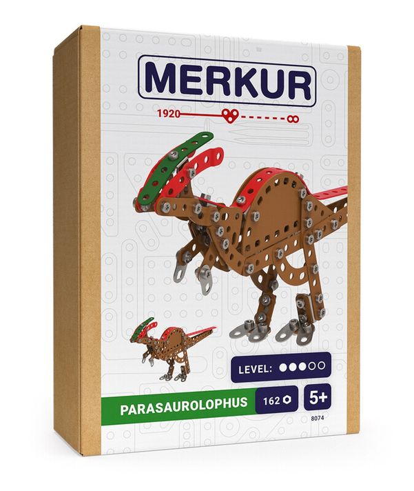 MERKUR - DINO - Parasaurolophus, 162 dielikov