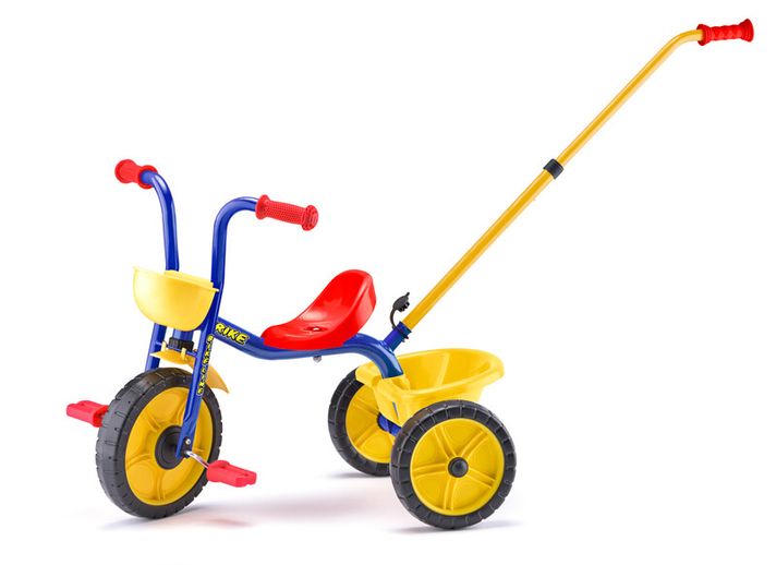 MERKUR - Trojkolka Baby Trike s vodiacou tyčou