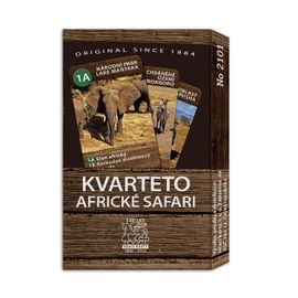 MEZUZA - Hracie karty Kvarteto Afrika - 2101