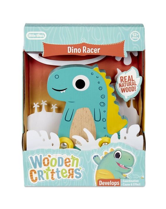 MGA - Little Tikes Wooden Critters Drevený pretekár, 3 druhy