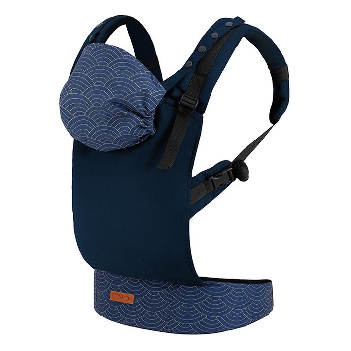 MoMi - COLLET detský ergonomický nosič navy blue