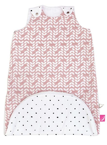 MOTHERHOOD - Vak spací 2v1 ZIP-A-Round Beige mušelínový Pink Classics 3-18m 0,5 tog