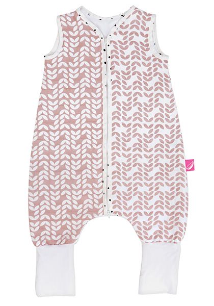 MOTHERHOOD - Vak spací mušelínový s nohavicami Pink Classics 12-18m 0,5 tog