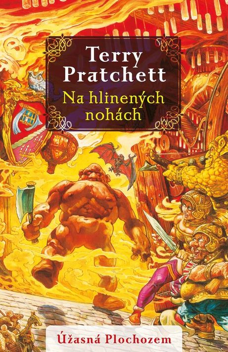 Na hlinených nohách (Úžasná Plochozem 21, Mestská stráž 3) - Terry Pratchett