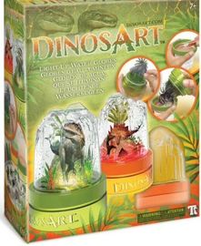 NEBULOUS STARS - DinosArt nasvietené snehové gule s dinosaurom