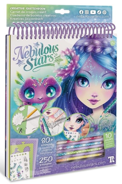 NEBULOUS STARS - Nebulous Stars Kreativný sketchbook Nenuphia