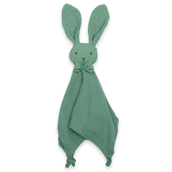 NEW BABY - Mušelínový usínáčik Rabbit mint