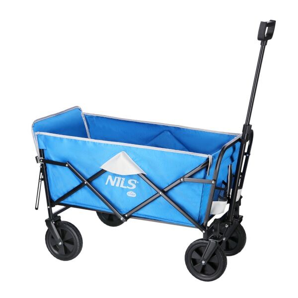 NILS - Kempingový vozík Camp NC1606 modro-sivý