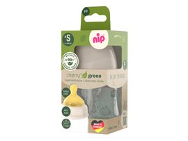 NIP - CHERRY GREEN fľaša PP, široká, kaučuk-S, 150ml, dievča