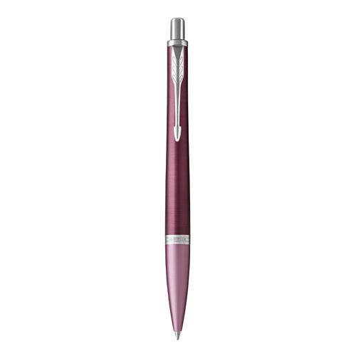 PARKER - Pero guľôčkové URolleran Premium Dark Purple CT -M- blue