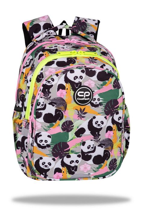 PATIO - Školský batoh Jerry 15" Panda Gang