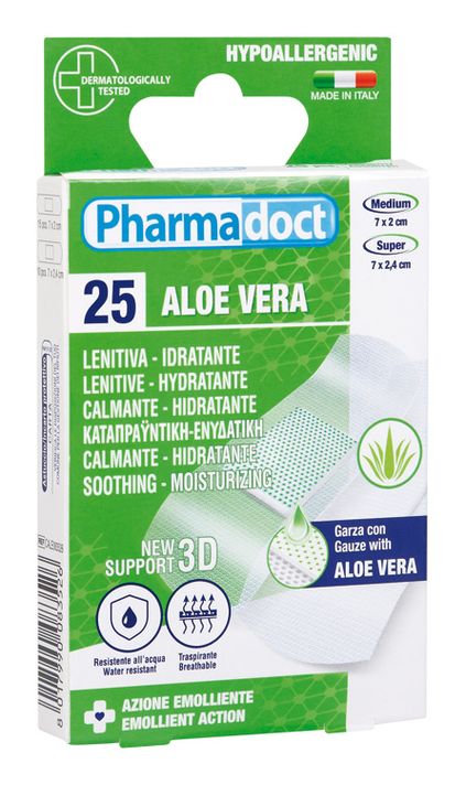 PHARMADOCT - ALOE VERA náplasť s hojivým účinkom 25ks