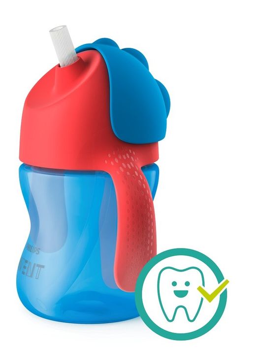 PHILIPS AVENT - Avent hrnček 200ml s ohn.slamkou chlapec