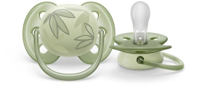 PHILIPS AVENT - Cumlík Ultrasoft Premium 0-6m zelená 1 ks