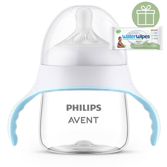 PHILIPS AVENT - Fľaša na učenie Natural Response 150 ml, 6m++WW Soapberry 60ks