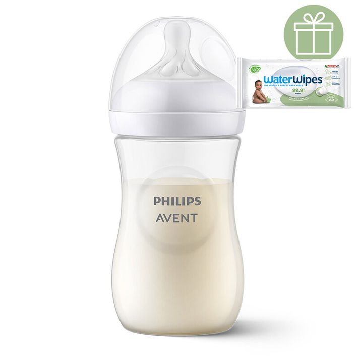 PHILIPS AVENT - Fľaša Natural Response 260 ml, 1m++WW Soapberry 60ks