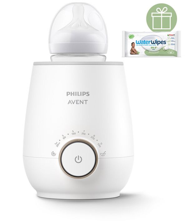 PHILIPS AVENT - Ohrievač fliaš SCF358/00+WW Soapberry 60ks