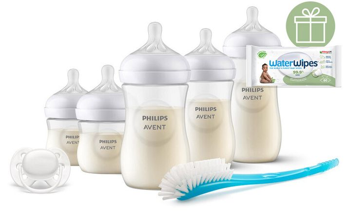 PHILIPS AVENT - Sada novorodenecká štartovacia Natural Response SCD838/12+WW Soapberry 60ks