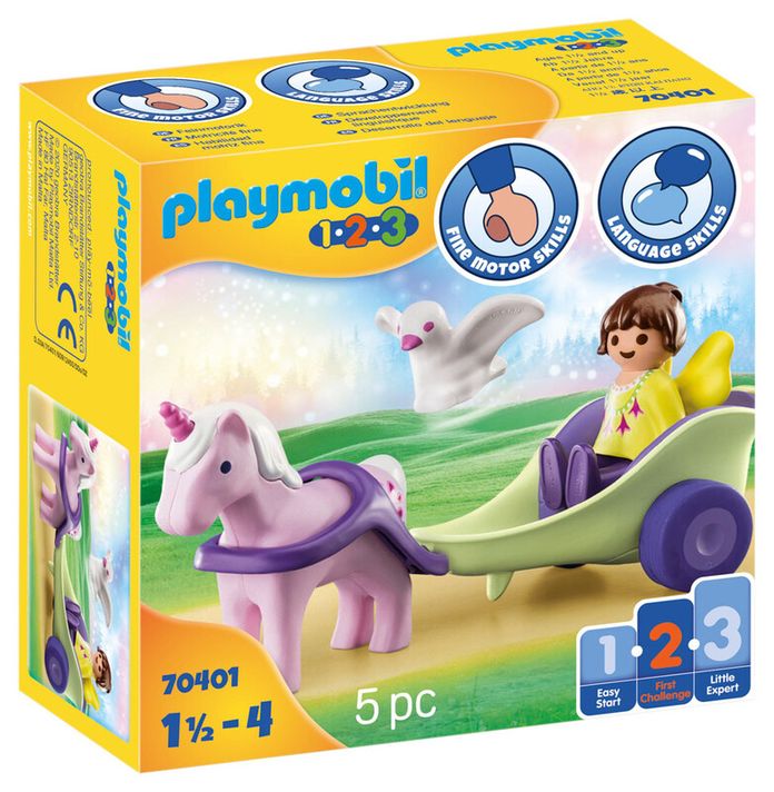 PLAYMOBIL - Kočiar s jednorožcom a vílou