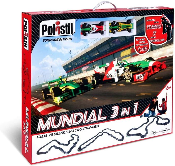 POLISTIL - Polistil  Autodráha 96124  Mundial set with kerbs