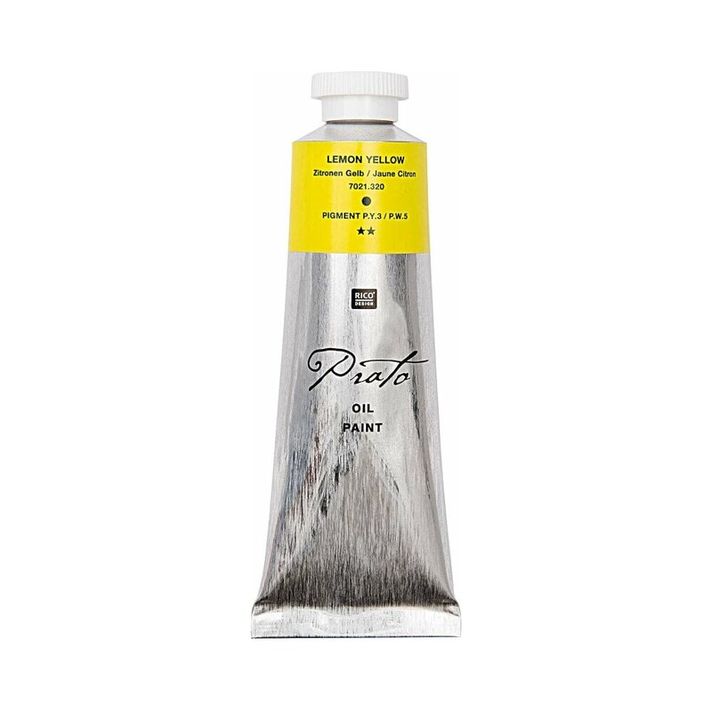 PRATO  - RI olejová farba 60 ml, Lemon Yellow