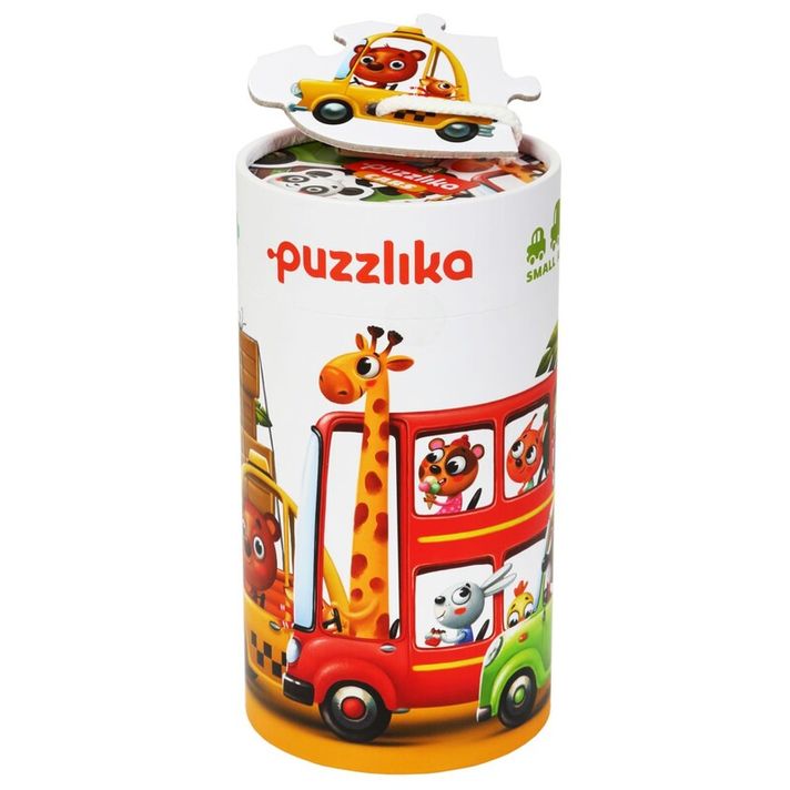 PUZZLIKA - 13784 Autá - puzzle 5 obrázkov 20 dielikov