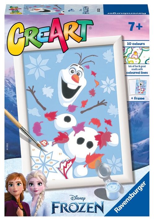 RAVENSBURGER - CreArt Disney: Ľadové kráľovstvo: Rozosmiaty Olaf