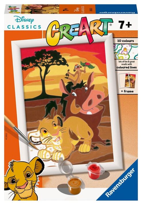 RAVENSBURGER - CreArt Disney: Leví kráľ