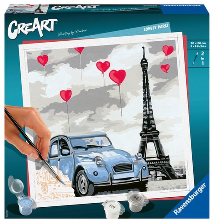 RAVENSBURGER - CreArt Kúzelný Paríž