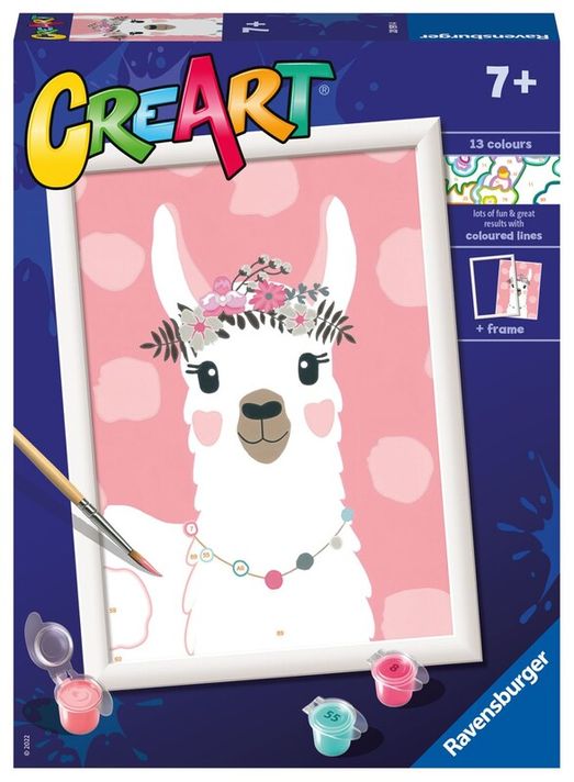 RAVENSBURGER - CreArt Lama, žiadna dráma