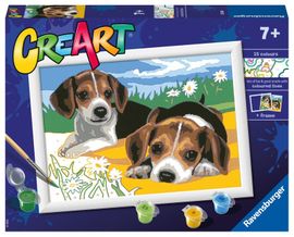 RAVENSBURGER - CreArt Šteniatka Jacka Russella