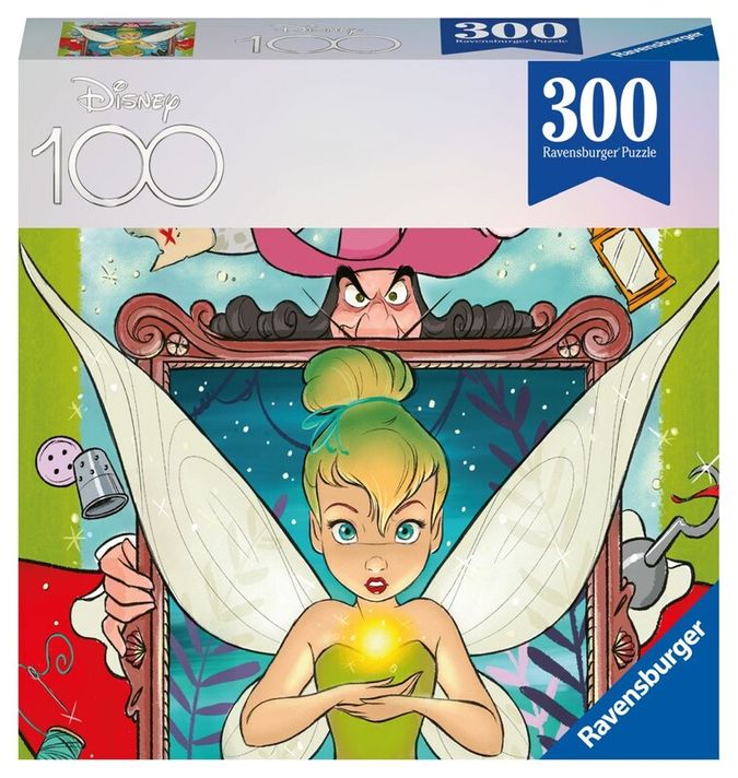 RAVENSBURGER - Disney 100 rokov: víla cililing 300 dielikov