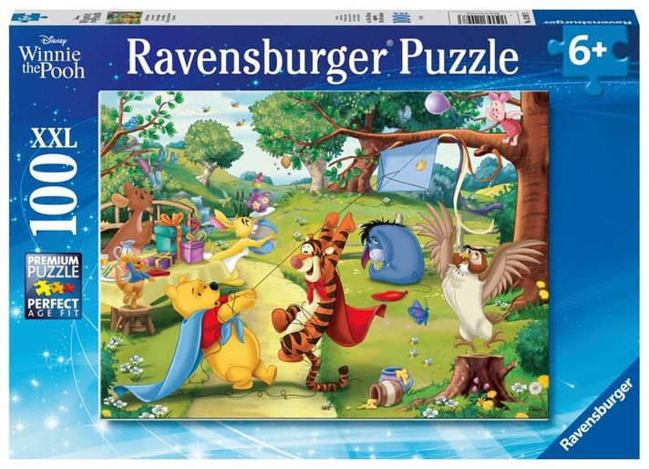 RAVENSBURGER - Disney: Macko Pú 100 dielikov