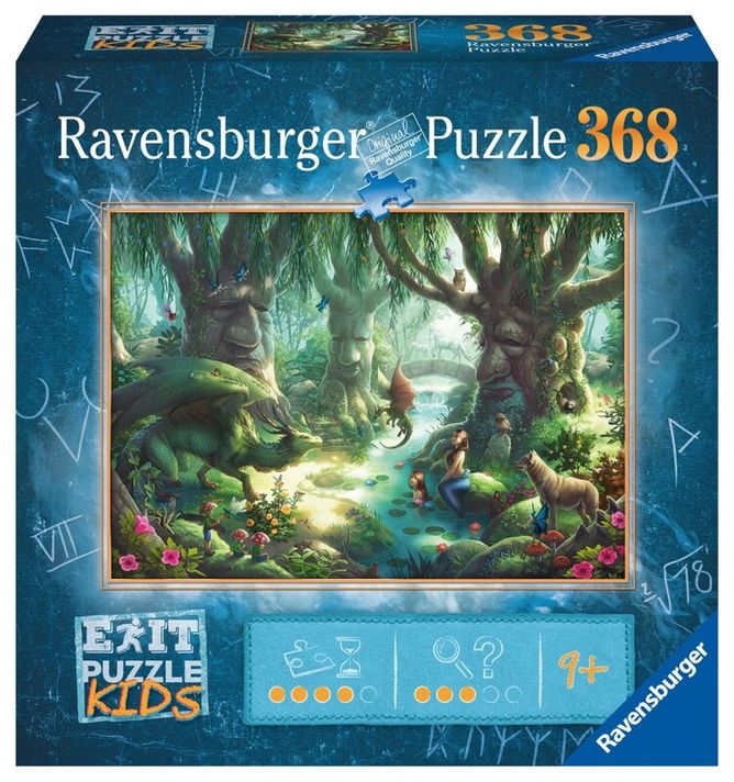 RAVENSBURGER - Exit Kids Puzzle: V Magickom Lese 368 Dielikov