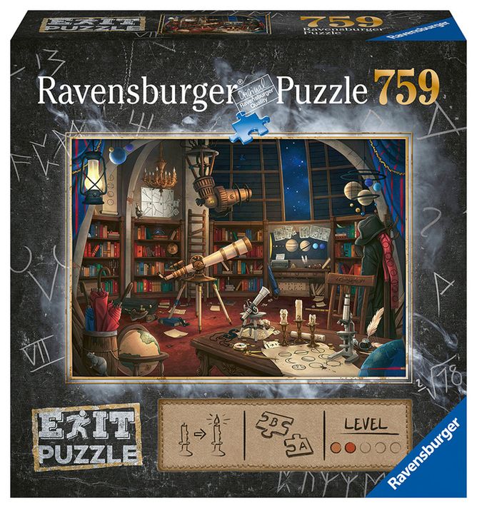 RAVENSBURGER - Exit Puzzle: Hvezdáreň 759 dielikov