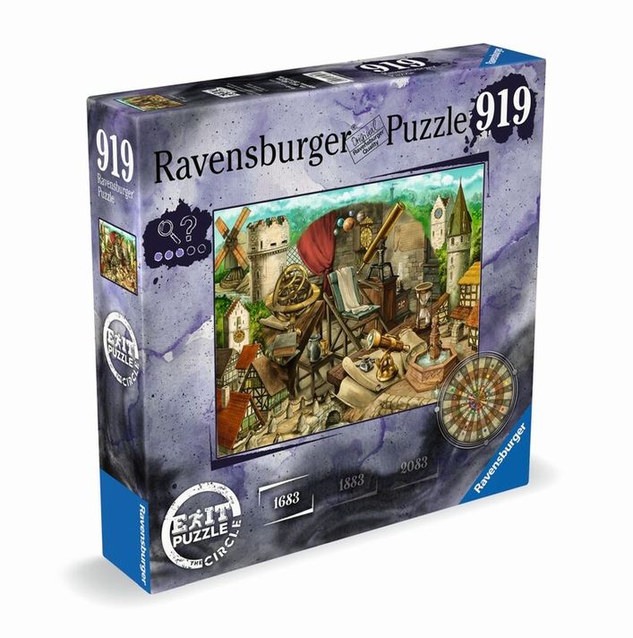 RAVENSBURGER - EXIT Puzzle - The Circle: Ravensburg 1683 919 dielikov