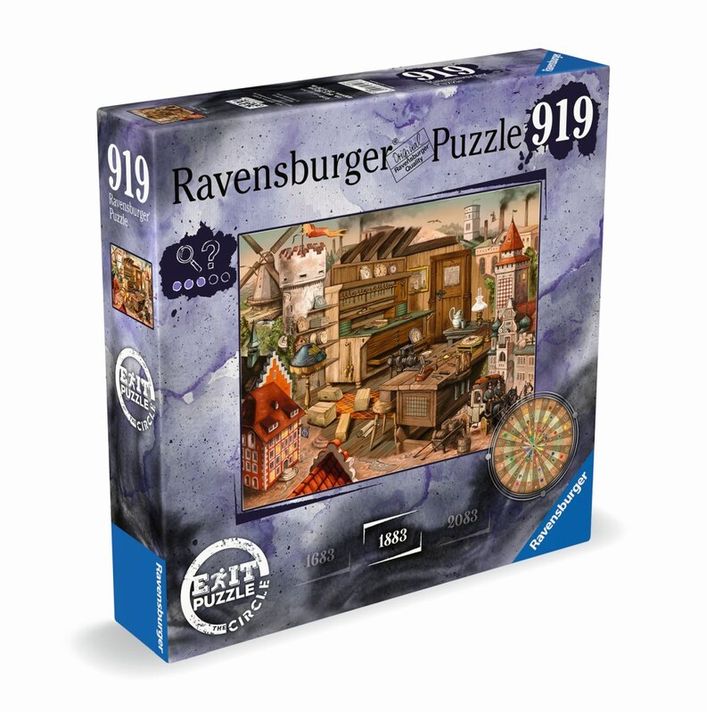 RAVENSBURGER - EXIT Puzzle - The Circle: Ravensburg 1883 919 dielikov