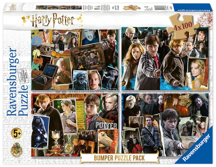 RAVENSBURGER - Harry Potter set 4x100 dielikov