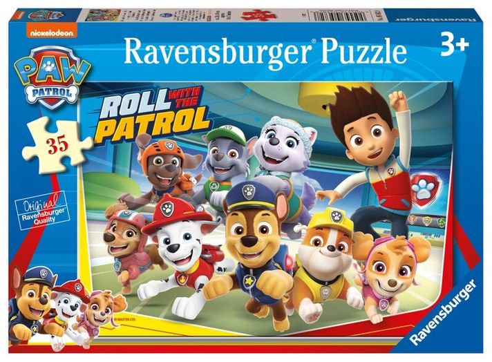 RAVENSBURGER - Labková patrola: silná jednotka 35 dielikov