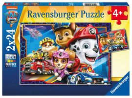 RAVENSBURGER - Labková patrola: Záchranári 2x24 dielikov